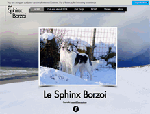 Tablet Screenshot of borzoi.no